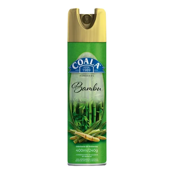 Coala Odorizante De Ambientes Aerossol Bambu 400ml