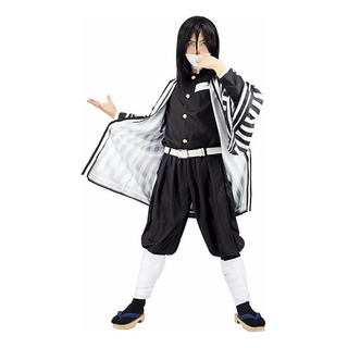 . Disfraz De Kimono Cazador De Demonios Iguro Obanai . Disfraz De Kimono Cazador De Demonios Iguro Obanai