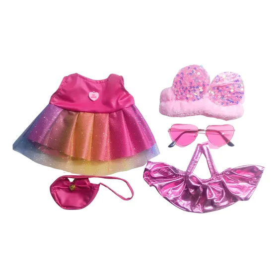 Accesorios Pato Lalafanfan Mystery Box Ropa Vinchas Combo X7