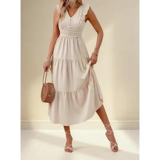 Vestido Estilo Italiano, Excelente Calidad