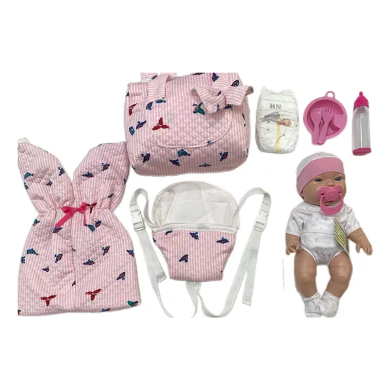 Bebote Real Reborn 30cm + Kit Maternal Y Accesorios