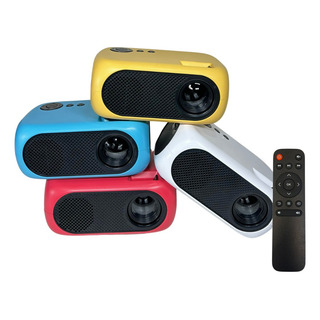 Mini Projetor Portátil 1080p Led 1200 Lumens Hdmi Bivolt Mini Projetor Portátil 1080p Led 1200 Lumens Hdmi Bivolt