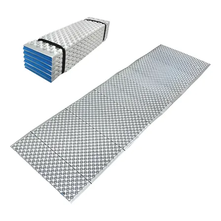 Esteira de Acampamento Dobrável Isolante Térmico Aluminizada ZELT 185x56cm