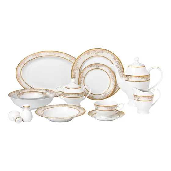 Lorren Home Tendencia Juego Vajilla Porcelana 57 Repuesto 8