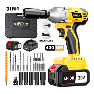 Juego De Llaves De Impacto Eléctricas Inalámbricas Muylux 43 Juego De Llaves De Impacto Eléctricas Inalámbricas Muylux 43