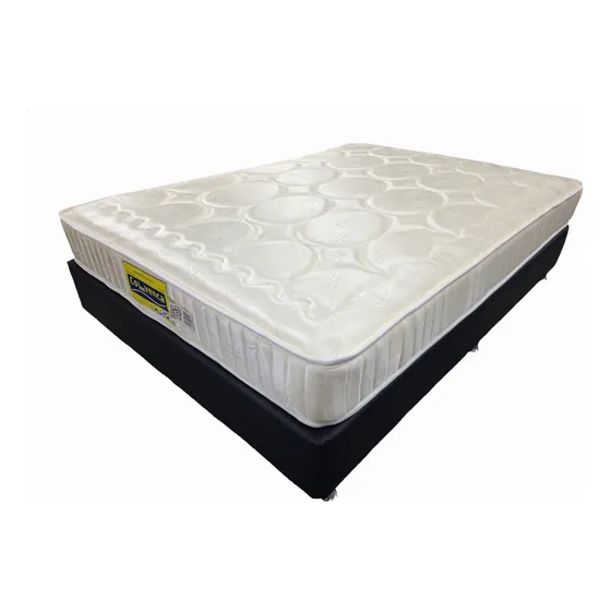 Sommier Box Y Colchón Colvenca Queen 160x190