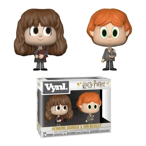 Funko Vynl Harry Potter Hermione Granger + Ron Weasley