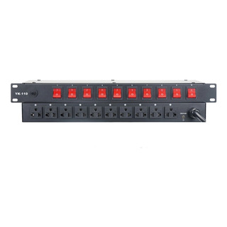 Barra Multicontacto Switchera Rack Para 10 Contactos Barra Multicontacto Switchera Rack Para 10 Contactos
