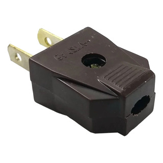 Clavija Plana De Baquelita Cafe Leon (pack C/50 Pzas) Clavija Plana De Baquelita Cafe Leon (pack C/50 Pzas)