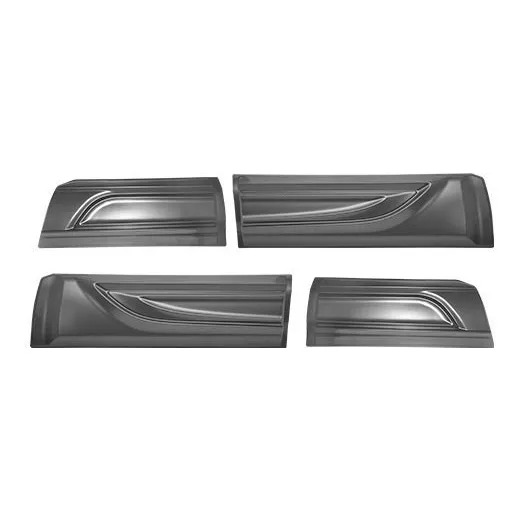 Moldura Lateral P, Nissan Frontier Np300 2014 A + E587021 Bk