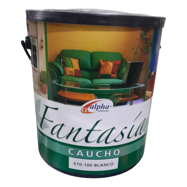Pintura Caucho Blanca Clase C Fantasia 