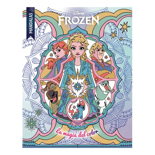 Disney Libro Para Colorear Mandalas 32 Páginas, De Great Moments Publishing. Serie Disney Mandalas Editorial Grupo Bestway, Tapa Blanda, Edición 1 En Español, 2023