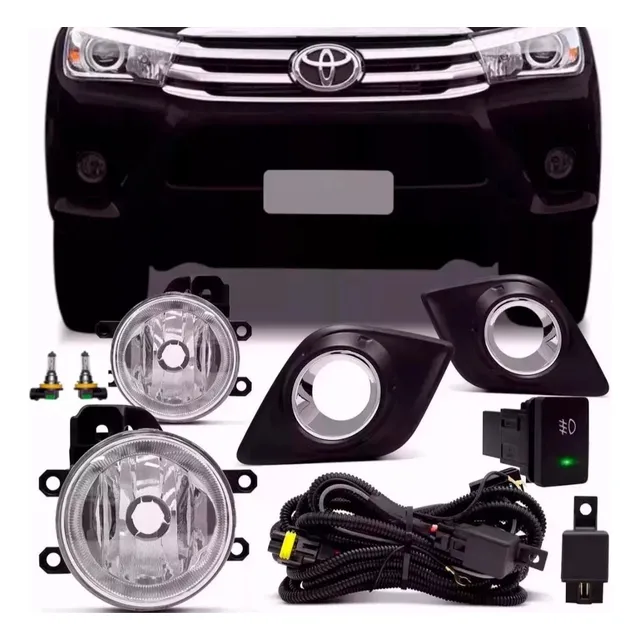 Kit Faro Auxiliar Toyota Hilux 2016 2017 18 Vic 
