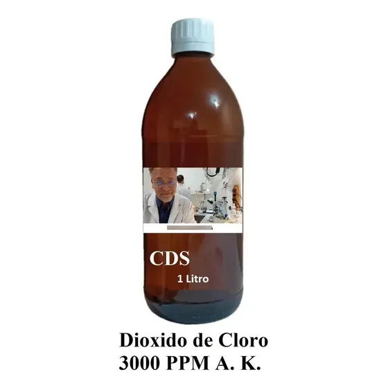 Purificador Cd Andreas Kalcker 3000ppm 1 Lts Botella Vidrio