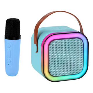 Máquina Karaoke Portátil Microfono + Parlante Hq-k12 Máquina Karaoke Portátil Microfono + Parlante Hq-k12