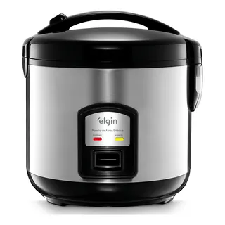 Panela Arroz Eletrica 10 Xicaras Inox 700w Rizzo Elgin 110v Panela Arroz Eletrica 10 Xicaras Inox 700w Rizzo Elgin 110v