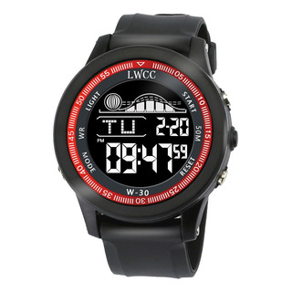 Reloj Digital Rojo Impermeable Deportivo Digital Reloj Digital Rojo Impermeable Deportivo Digital