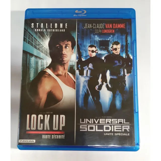 Blu Ray Lock Up Universal Soldier Stallone Solo Ingles