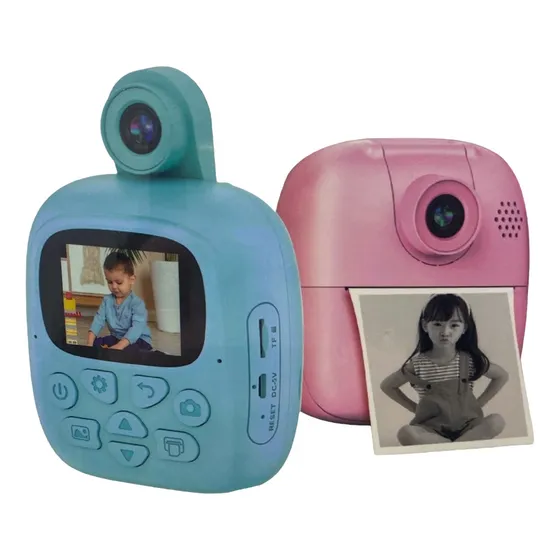 Câmera Térmica De Impressão Instantânea Câmera Infantil A19