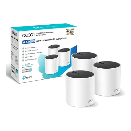 Sistema Wifi Mesh 7 Be17000 Deco Be75 C/ 2 Peças Tri-band | Frete