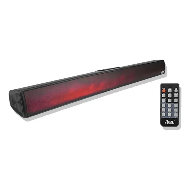 Barra De Sonido Bluetooth Usb/micro Sd Recargable Y Control