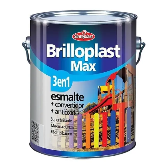 Brilloplast Max 3 En 1 Esmalte Sinteplast 4 Litros - Tyt