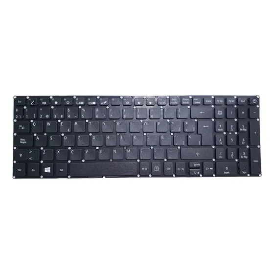 Teclado Acer E5-722g E5-575 E5-576 A315-53 Con Boton Power