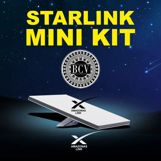 Equipo Starlink Mini Internet Satelital A Bcv