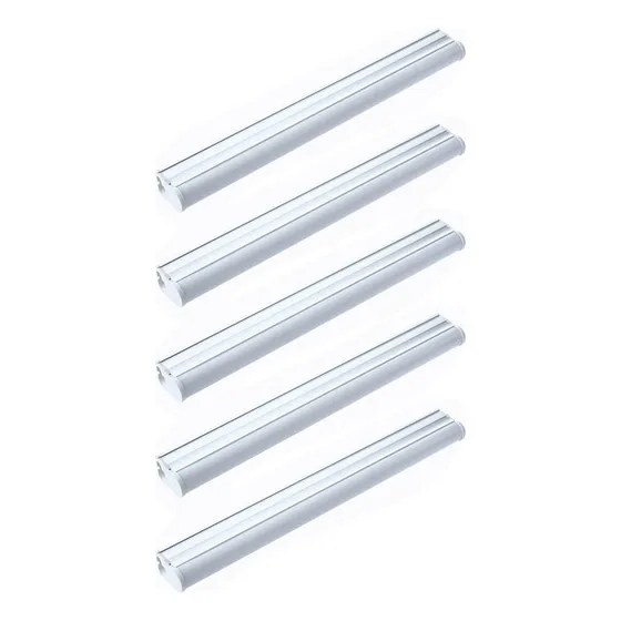 . 5 Lâmpadas Led T5 4 W, 30 Cm, Smd 2835 40, Cor Branca,