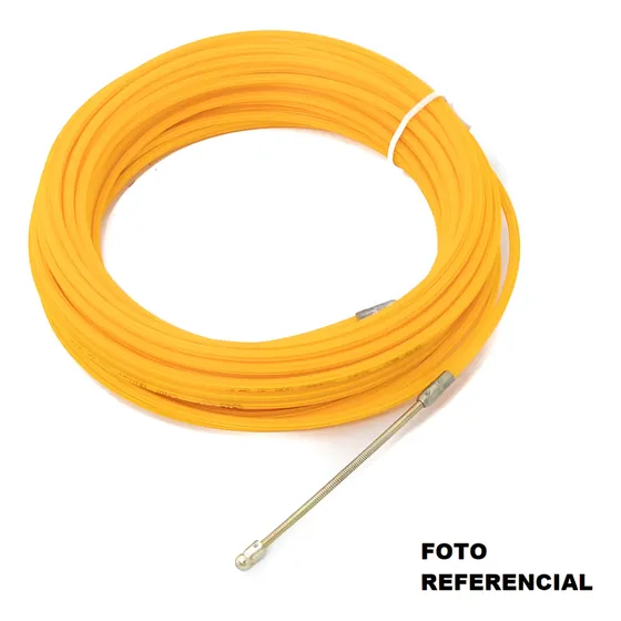 Guaya Pasacable De Pvc 3mm X 30 Metros