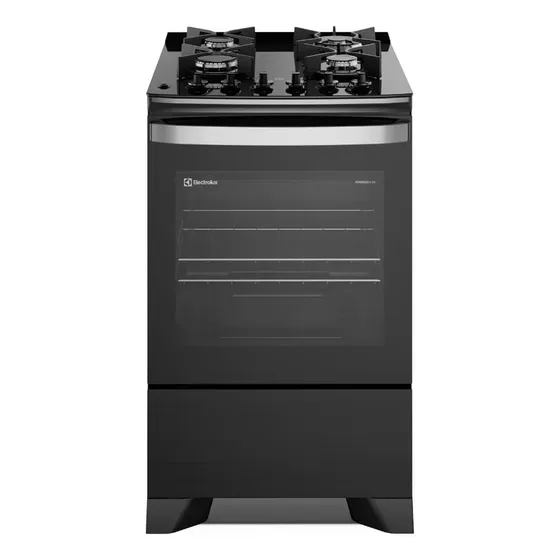 Cocina Electrolux 4 Hornillas 56 Cm F4epb Negro