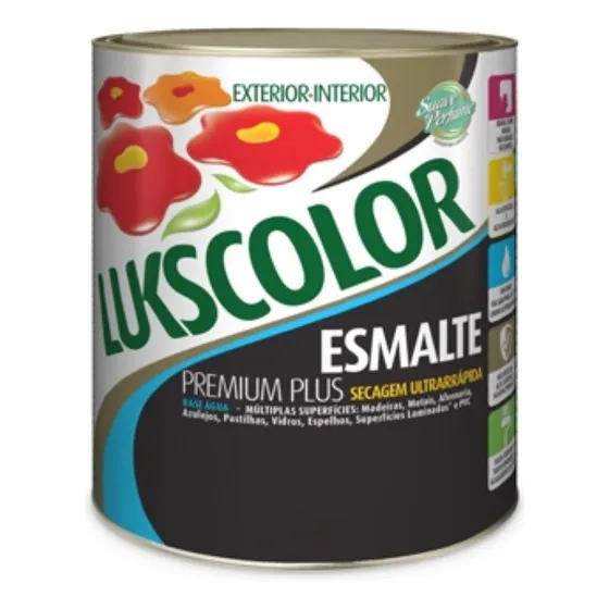 Efeito Lousa Preto Acetinado Lukscolor 900ml Para Giz