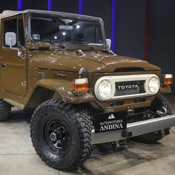 Toyota Land Cruiser 1977 Fj40 Mt 4200cc Corto Lona