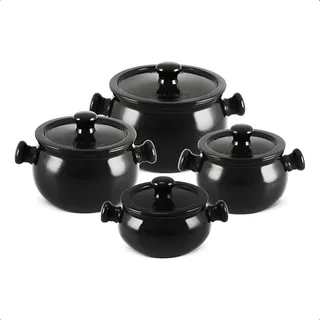 Jogo De Panelas Cerùmica 4 Peças Preto Premiere+ Ceraflame Jogo De Panelas Cerùmica 4 Peças Preto Premiere+ Ceraflame
