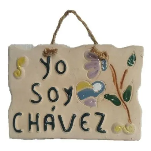 Letrero Bienvenida Nombre Aviso Casa Chavez. Tmvref10