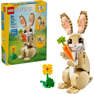 Lego Creator 3 Em 1 Cute Bunny Toy - Conjunto De Brinquedos Lego Creator 3 Em 1 Cute Bunny Toy - Conjunto De Brinquedos