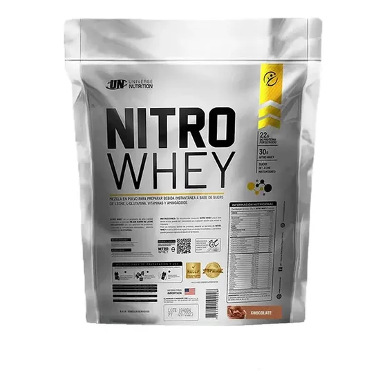 Proteína Nitro Whey 5kg Universe Nutrition Sabor Chocolate | Cuotas sin interés