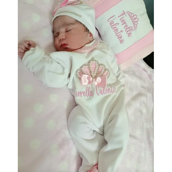 Ropa Para Bebé , Incluye Braga Gorro Manoplas Personalizado