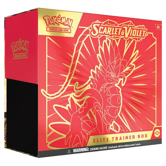 Pokemon Elite Trainer Box Scarlet & Violet Koraidon Español