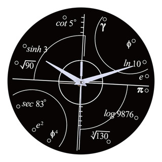 Reloj De Pared De Matemáticas De Elementos Parábola Reloj De Pared De Matemáticas De Elementos Parábola