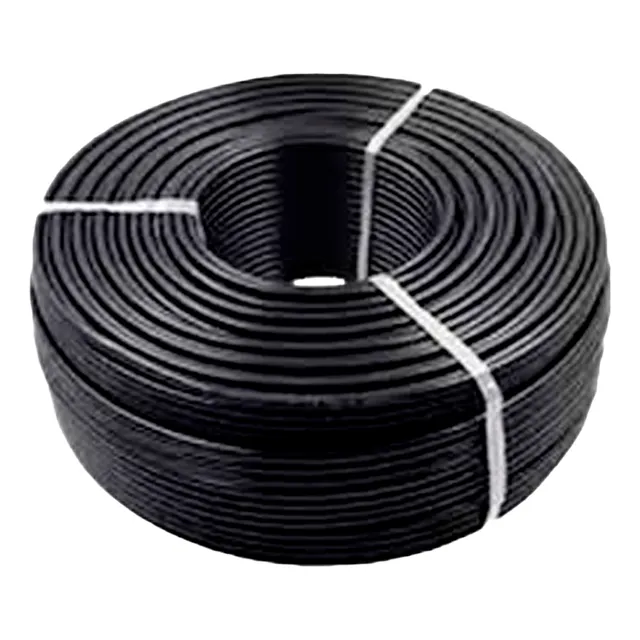 Rollo De Cable Coaxial Owire Rg8 50 Ohm Cca 100m Negro