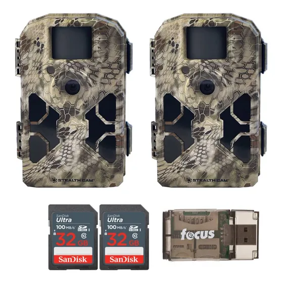 Cámara Trail Stealth Cam G42ng De 32 Mp Con Tarjeta De Memor
