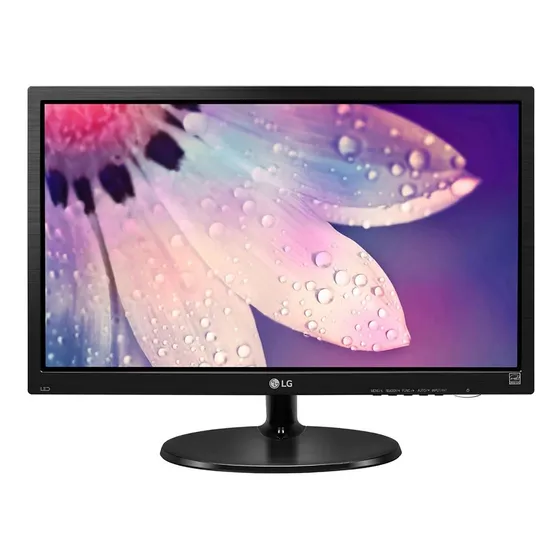 Monitor LG 19M38H-B 19" HD LCD TFT Antirreflejo Funcionalidad Compacta 220V