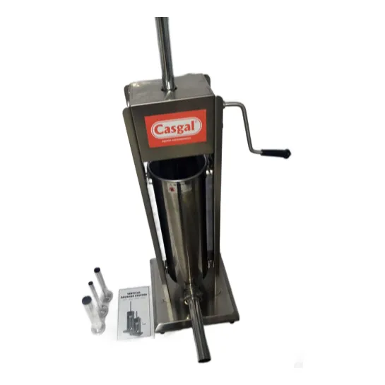 Embutidora Manual De 7lt+acero+inox+garanti(casgal Import)