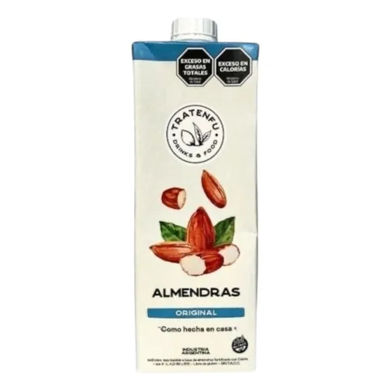 Leche De Almendras Original Tratenfu Sin Tacc X 500 Ml
