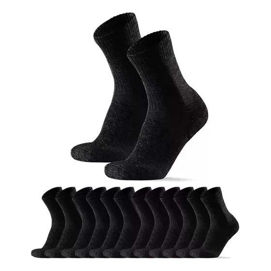7 Pares Calcetin De Vestir Hombre Casuales Formal Algodon