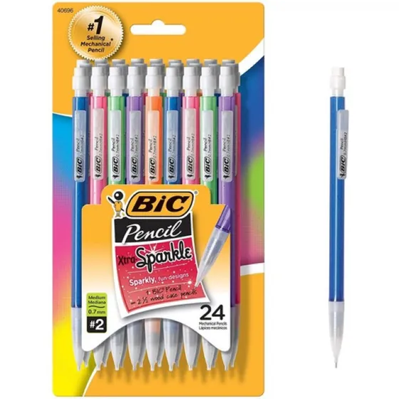 Portaminas Bic Xtra Sparkle Pack 24 Und