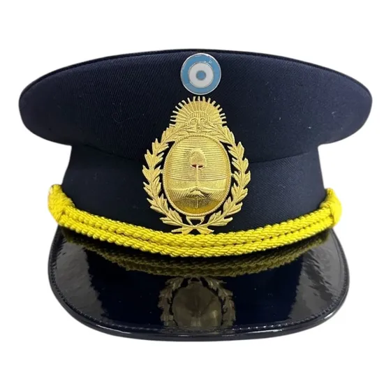 Gorra Plato Oficial De Policía De Buenos Aires