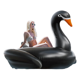Verceco Flotador Gigante Para Pileta Cisne Negro Inflable Verceco Flotador Gigante Para Pileta Cisne Negro Inflable
