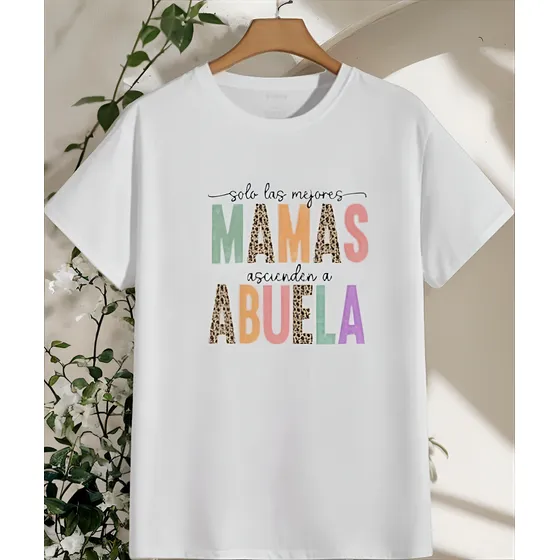 Franelas T-shirt Blusas Damas Dia De Las Madres Abuelas  Top